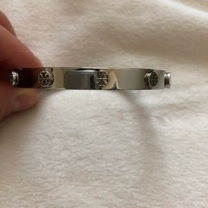 Tory Burch “Logo Stud Hinge Bracelet”